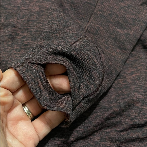 Women’s Lululemon Swiftly Tech Long Sleeve Shirt 2.0 *Race Length Smokey Red 14 - Picture 7 of 8